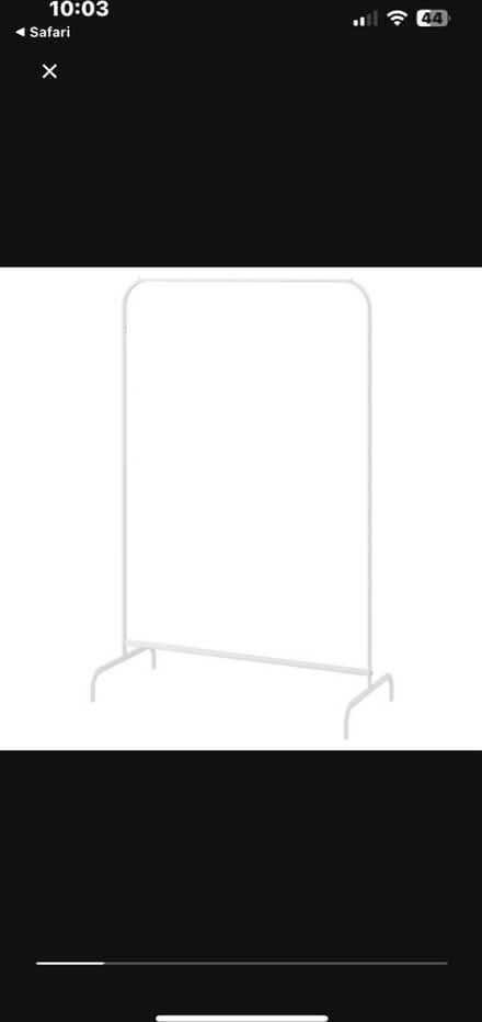 Photo of free Ikea Clothes Rail (SE9) #2
