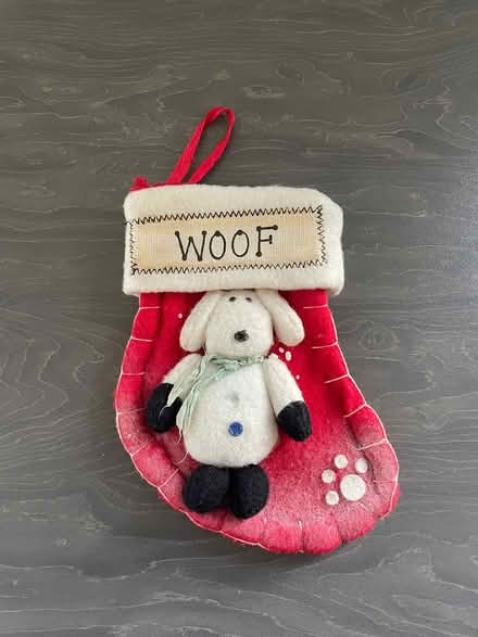 Photo of free Small Xmas Stocking for Dogs (Appleton) #1