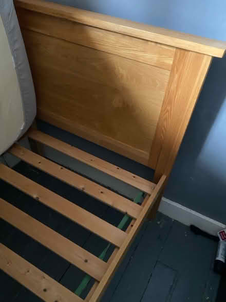 Photo of free Single wooden bed (Queens Park W10) #4