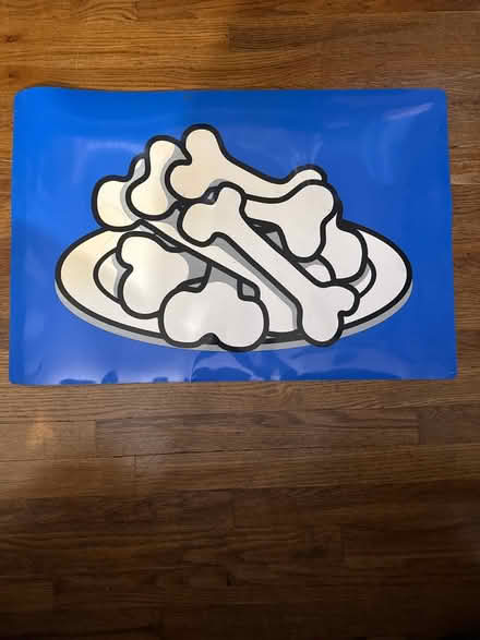 Photo of free New Dog Bowl Placemat (Clason Point Bronx NY) #1