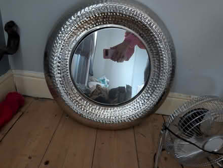 Photo of free Chrome round mirror (North Hykeham LN6) #1
