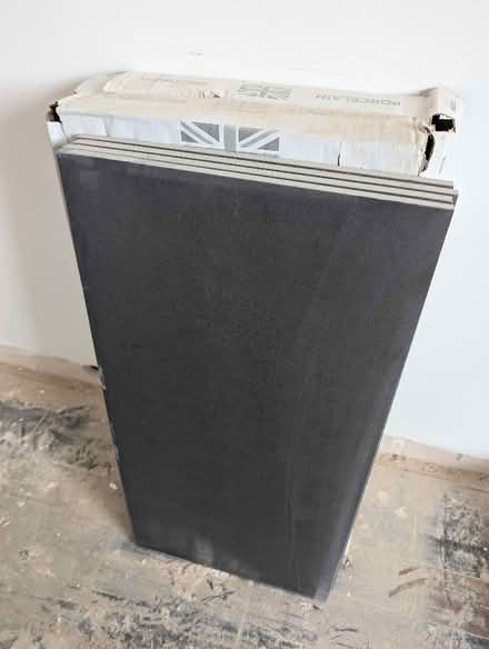 Photo of free Porcelain tiles (black) (Parsons Green SW6) #2