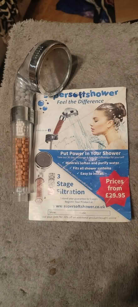 Photo of free Water softening shower head (Isleworth TW1) #1
