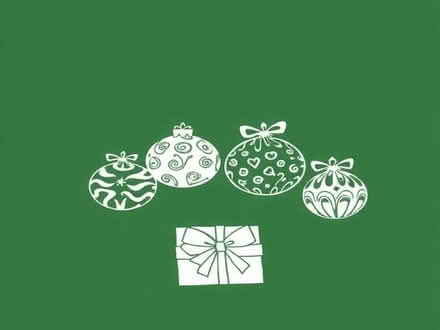 Photo of free Christmas baubles and wrapping paper (Walsden OL14) #1