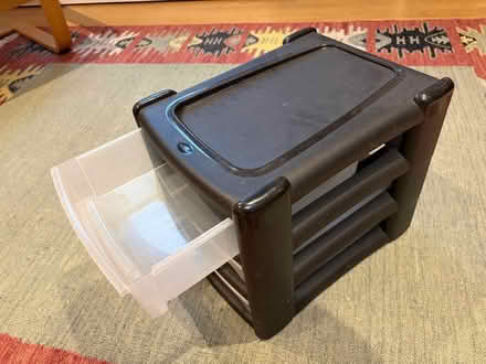 Photo of free Plastic three drawer unit in good condition (Cutteslowe OX2) #3