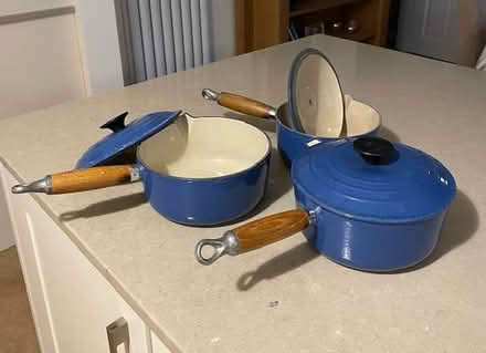 Photo of free Le Crueset pans (Wokingham RG40) #1
