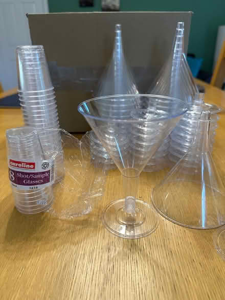 Photo of free Plastic party glasses reusable (Mannings Heath) #1