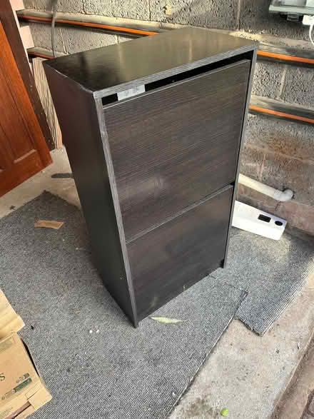Photo of free Dark shoe cabinet (Whiston S60) #1