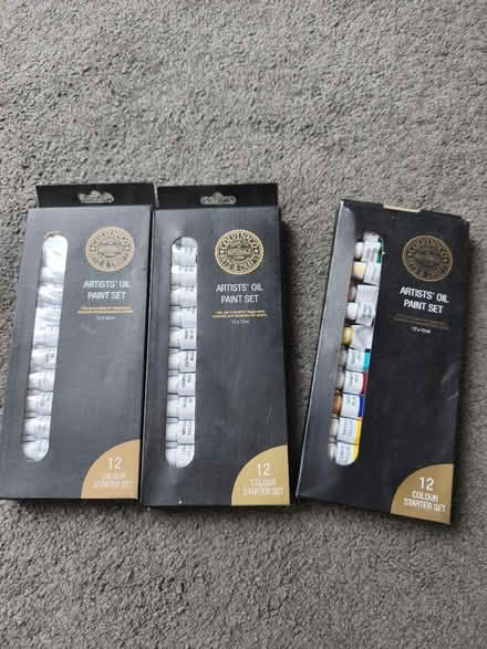 Photo of free Oil paints (Loughborough LE11) #1