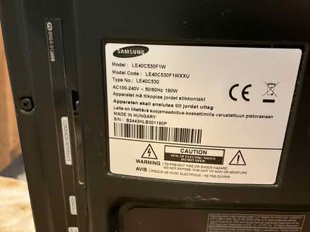 Photo of free Samsung 38 inch tv (Tonbridge TN10) #2