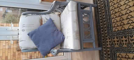 Photo of free Conservatory set - 2 person sofa + 2 chairs (Quorn LE12) #2