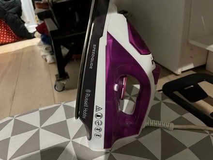 Photo of free Russell Hobbs steam iron and board (Herne Hill SE24) #2