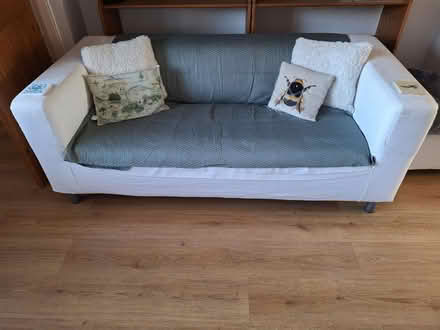 Photo of free IKEA Cream 3 seater Sofa (B29 5JW) #1