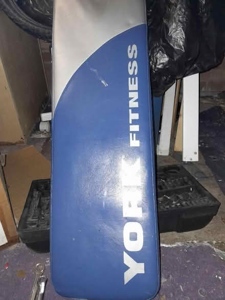 Photo of free York Fitness back rest and seat pad (Smiths Estate OX28) #2