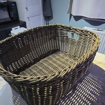 Photo of free Wicker basket (Greenwich Peninsula SE10) #1