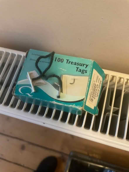 Photo of free Treasury Tags (Kenilworth CV8) #1