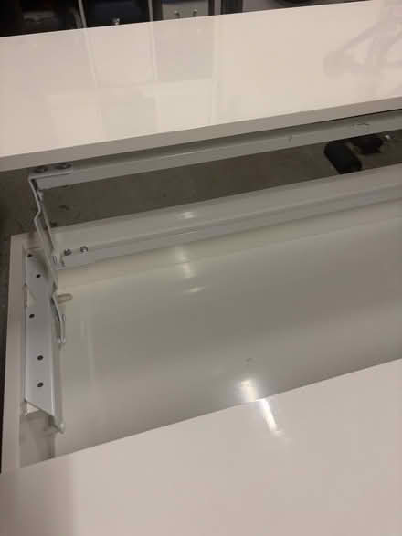 Photo of free White Coffee Table (inc storage) (Braintree CM7) #4