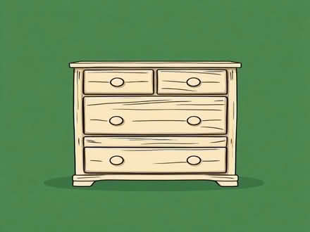 Photo of free Pine chest of drawers, 6 drawers (Bartley Green B32) #1