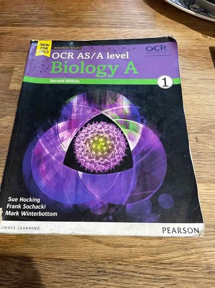 Photo of free A level biology text book (Chalford Hill GL6) #1