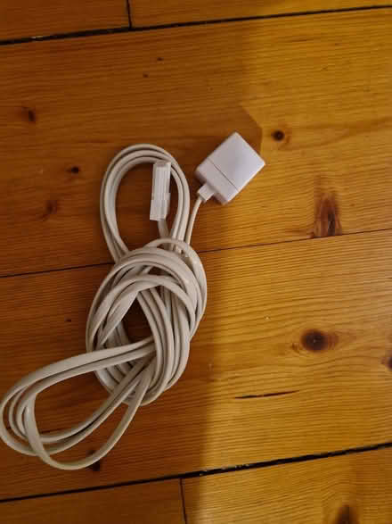 Photo of free Telephone extension cable (Juniper Green, EH14) #1