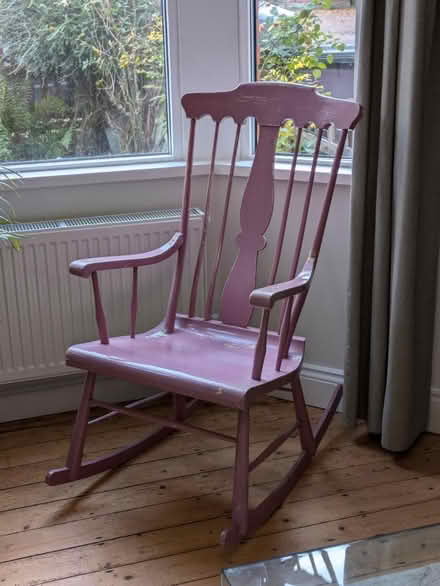 Photo of free Wooden rocking chair SE26 (Sydenham) #2