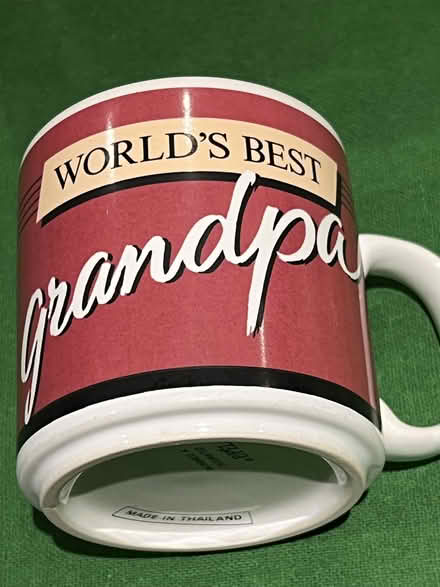 Photo of free Best Grandpa mug (Clevelode WR13) #1