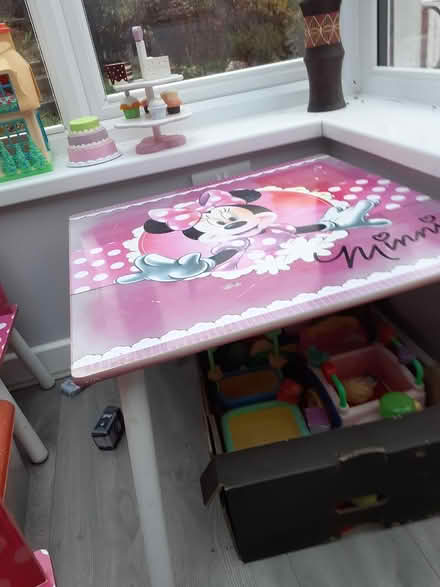 Photo of free Child's table & 2 chairs (Styvechale, Coventry) #1
