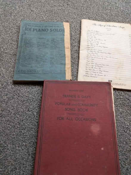 Photo of free Collection of old car manuals and music books (Ashton-U-Lyne OL6) #1