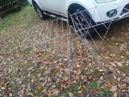 Photo of free Clothes airer folds flat (West End Woking) #1