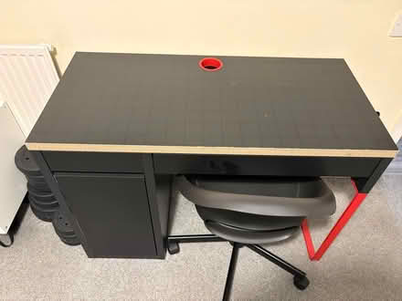 Photo of free Ikea desk and swivel chair (UB1) #2