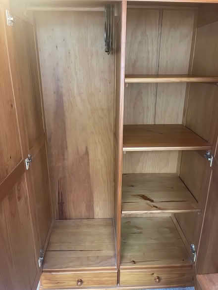 Photo of free Pine wardrobe (Perranporth) #2