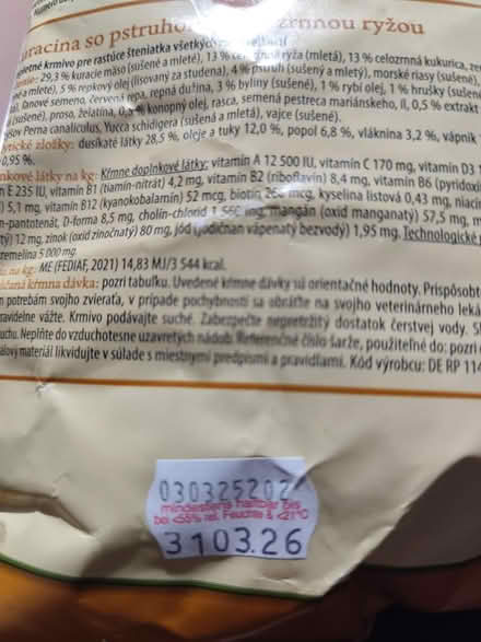 Photo of free Puppy dry food (Beeston, NG9) #1