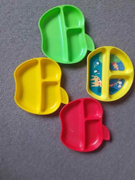 Photo of free Sectioned kids plates (Panshanger AL7) #1