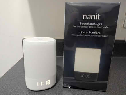 Photo of free Nanit Sound & Light Machine (11415) #1