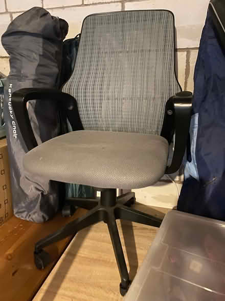 Photo of free Grey Office Chair (Rolls Royce/Hucknall Airfield NG15) #1