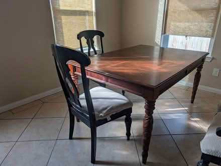 Photo of free Table + two chairs + coffee table (77091) #3