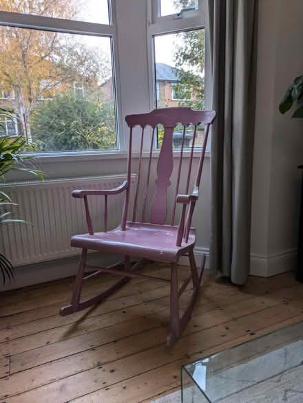 Photo of free Wooden rocking chair SE26 (Sydenham) #1