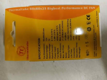 Photo of free Computer fan (West Bridgford NG2) #1