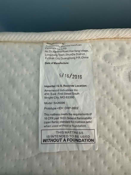 Photo of free Twin mattress (Forest Hills, Queens) #2