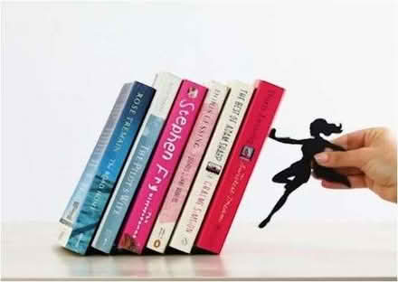 Photo of free black metal fairy bookstand (St Leonards TN38) #1