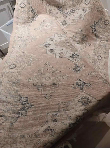 Photo of free 55in x 79in rustic faded rug (Warley, Brentwood, CM13) #1