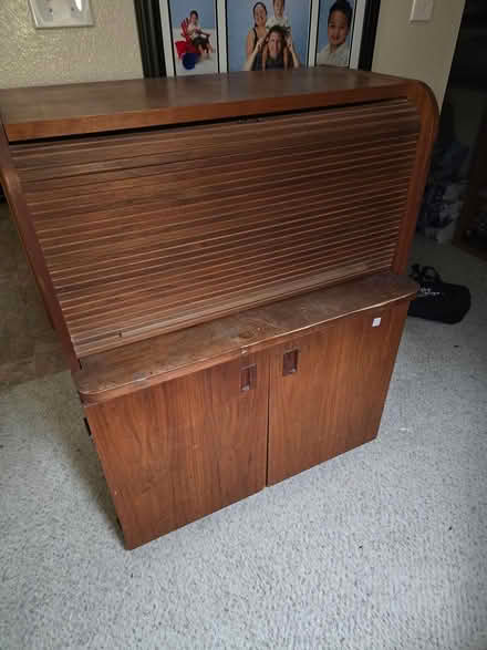 Photo of free Roll up pull out desk desk (Rancho Bernardo and up stairs) #4