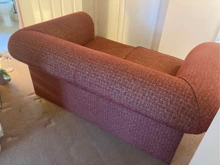 Photo of free Red two seater sofa (Seaford BN25) #4