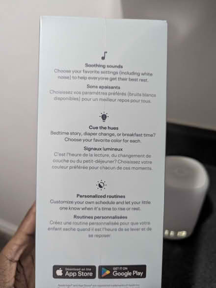 Photo of free Nanit Sound & Light Machine (11415) #2