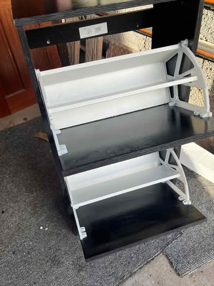 Photo of free Dark shoe cabinet (Whiston S60) #2