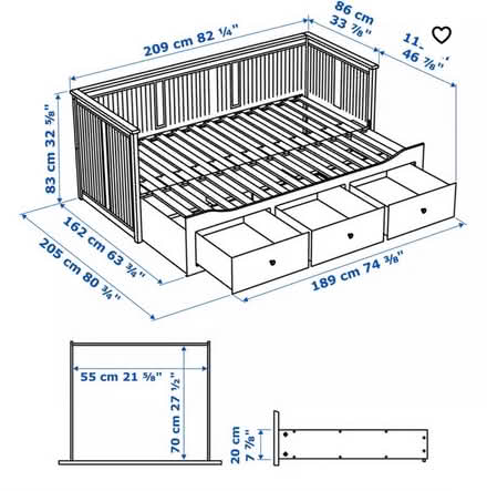 Photo of free Guest bed and folding bed (Kingston KT2) #3