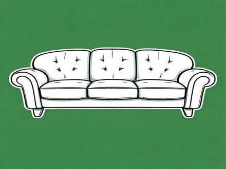 Photo of free Three seater real leather sofa (Great Yarmouth NR30) #1