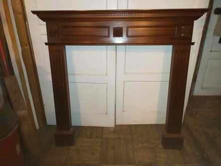Photo of free Mahogany mantelpiece (South Northampton) #1