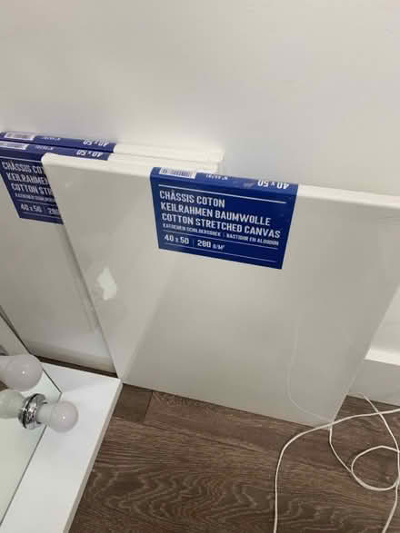 Photo of free Cotton stretched canvas (Off EC2A) #1