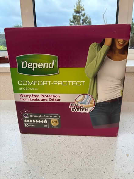 Photo of free DEPEND comfort protect underwear (Malvern Link WR14) #1